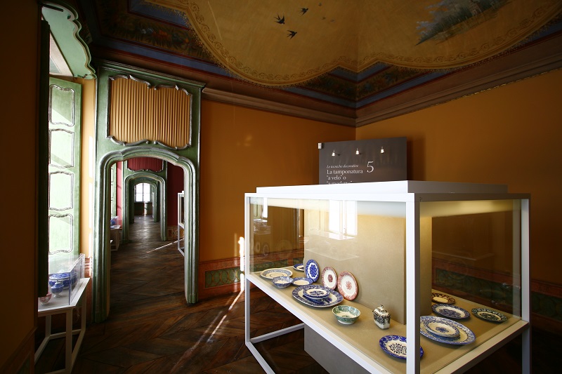 In het museum